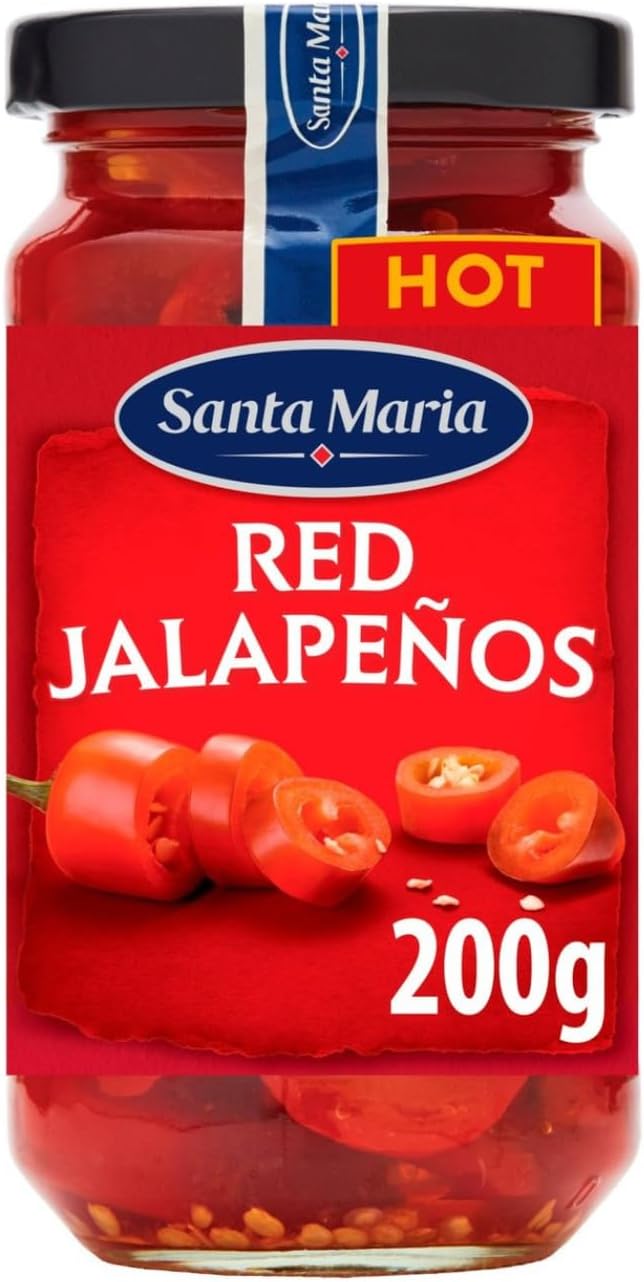 Santa Maria Red Jalapenos (200g)