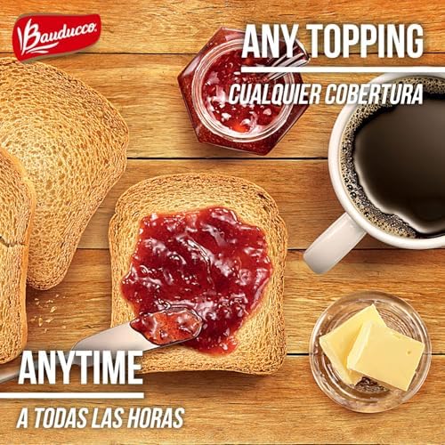 Bauducco Original Toast, Light Crispy Bread, 5 Oz Boxes, Breakfast Snack, 3 Pack
