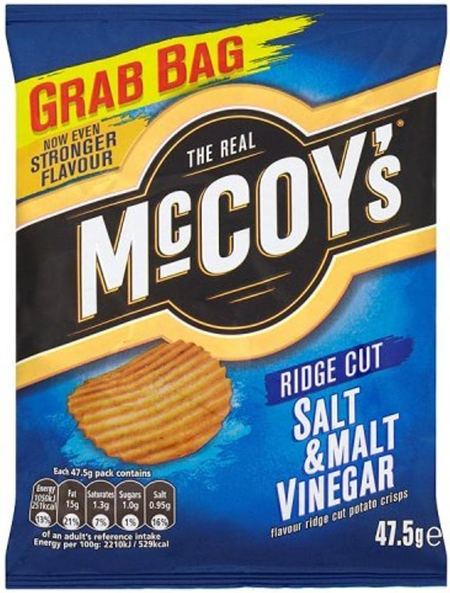 McCoys Salt And Vinegar, 47.5 g