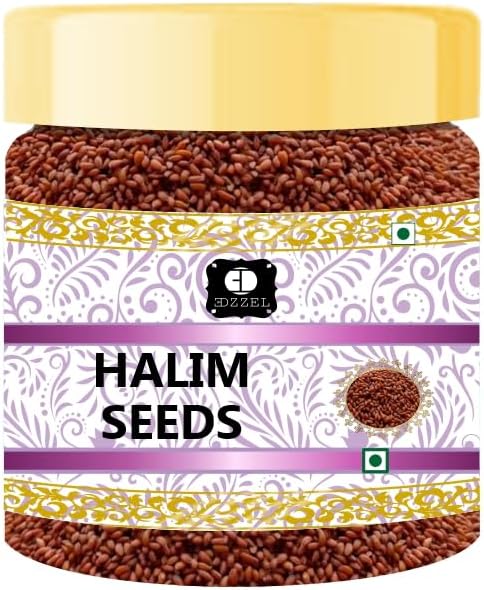 EDZZEL Natural Halim Seeds 2 Oz / 56.70 Gram (Set Of 1)