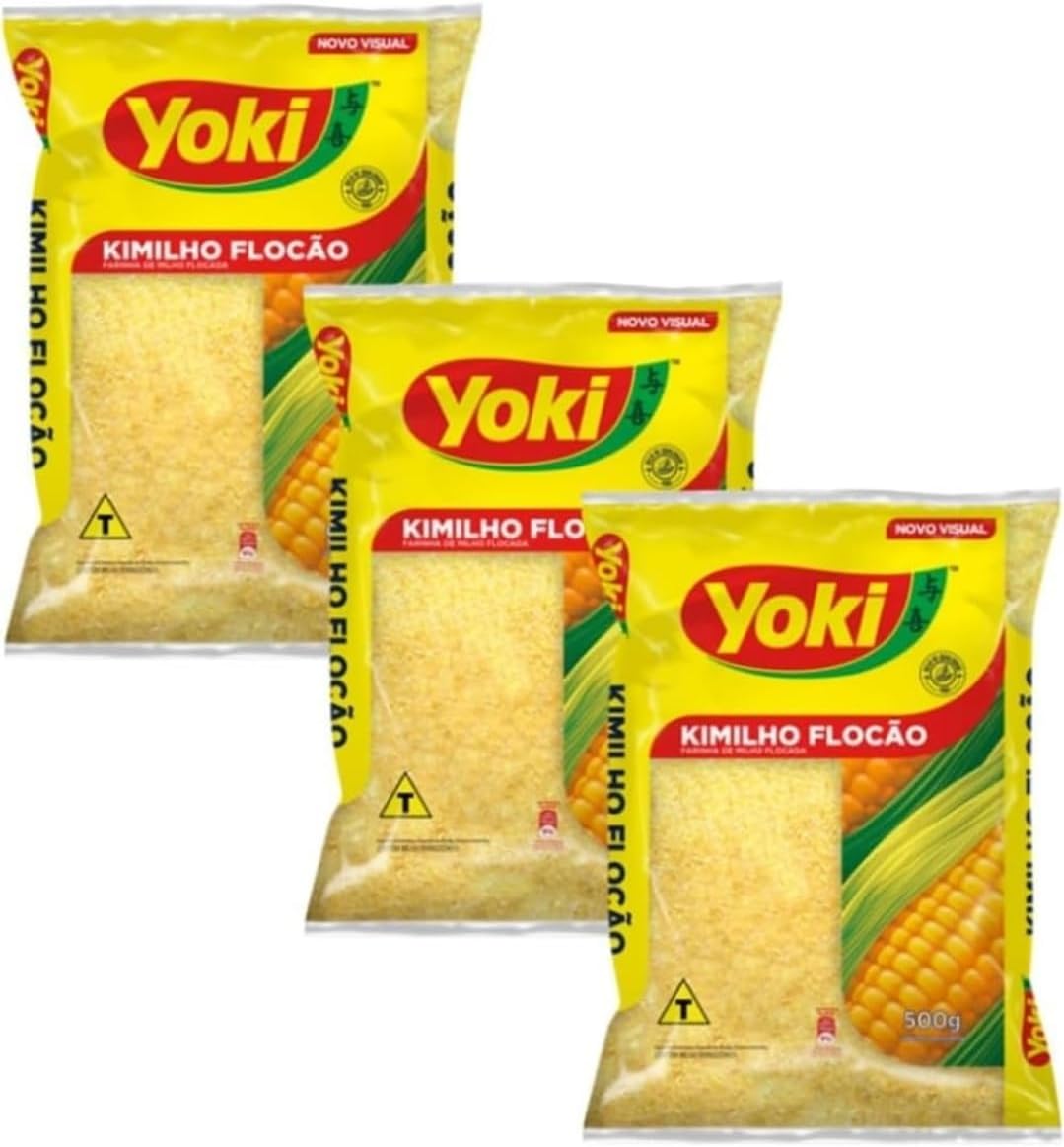 Kimilho Flocao Yoki Flavor 500 Gr 3 Pack By BRCOFFEE®
