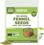 Fennel Seeds (397g/14oz) Tested for Quality | Raw Fennel Seed | Perfect for Cooking, Teas, Smoothies & Lattes | Bulk Whole Seeds in Resealable Zip Lock Pouch