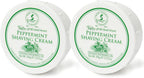 Taylor of Old Bond Street Peppermint Fragrance Shaving Cream Bowl 150g (2-Pack) – Rich Lather for Traditional Shaving