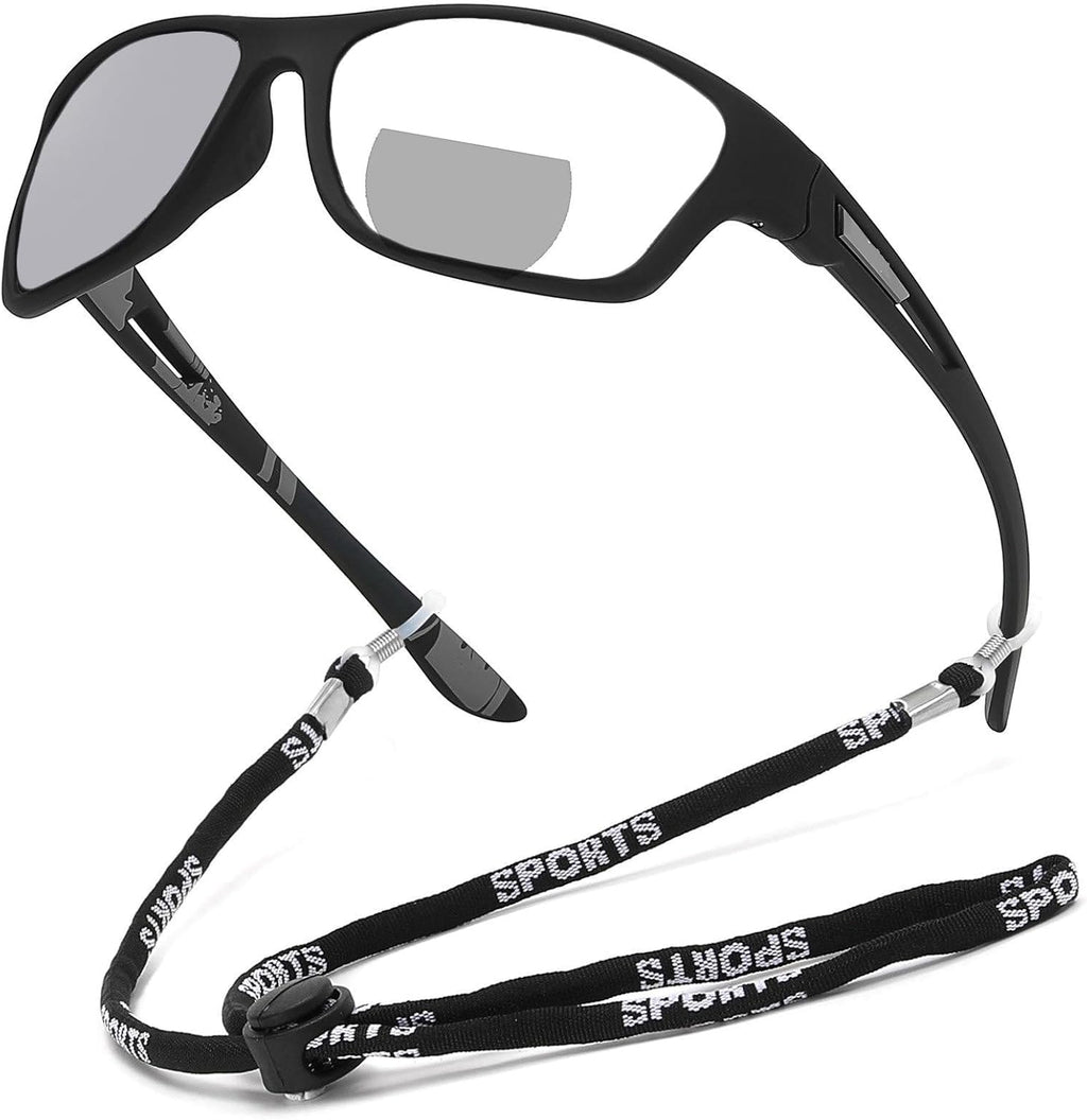 willochra Bifocal Reading Glasses For Men Women Wrap Around Transition Photochromic Safety with reader glasses