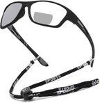 willochra Bifocal Reading Glasses For Men Women Wrap Around Transition Photochromic Safety with reader glasses