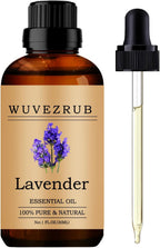 Lavender Essential Oils, 30ML Pure and Natural Essential Oil for Aromatherapy Diffuser - Lavender /1 Fl Oz