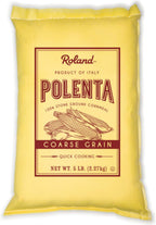 Roland Foods Coarse Grain Yellow Polenta, Specialty Imported Food, 5 Pound, Pack of 1