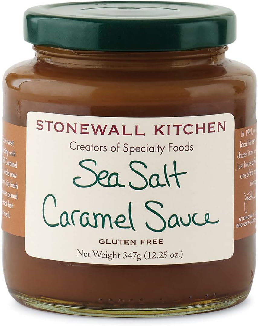 Stonewall Kitchen Sea Salt Caramel Sauce, 12.25 Ounces