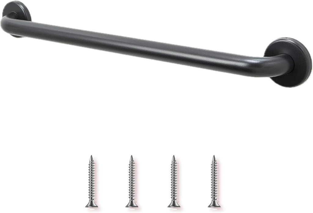 Grab Bar for Bathtub Shower - Stairs Bed Toilet Bathroom / Stand Assist & Safety Handrail / 304 Stainless Steel / Smooth / Oil Rubbed Bronze / 32"