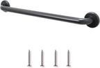 Grab Bar for Bathtub Shower - Stairs Bed Toilet Bathroom / Stand Assist & Safety Handrail / 304 Stainless Steel / Smooth / Oil Rubbed Bronze / 32"