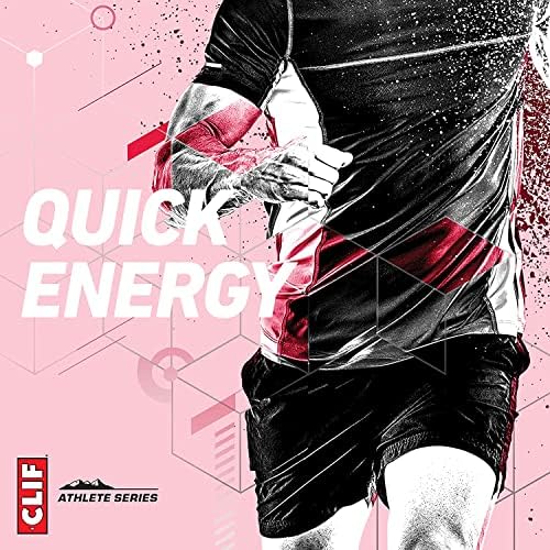 CLIF BLOKS - Energy Chews - Strawberry- Non-GMO - Plant Based Food - Fast Fuel for Cycling and Running-Workout Snack (2.1 Ounce Packet, 3 Count)