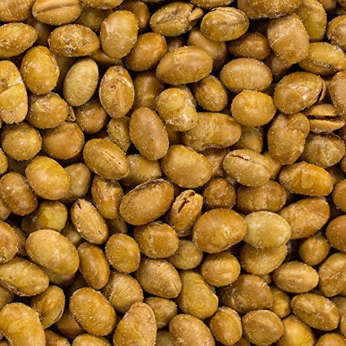 Dried Soybeans (Soynuts) Roasted Salted, 14 Oz., Kosher (Pack of 2)