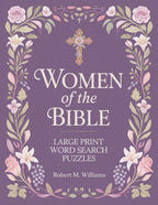 Large Print Word Search Puzzles for Adults and Seniors: Women of the Bible | 66 Faith-Themed Scripture Puzzles with Full Solutions