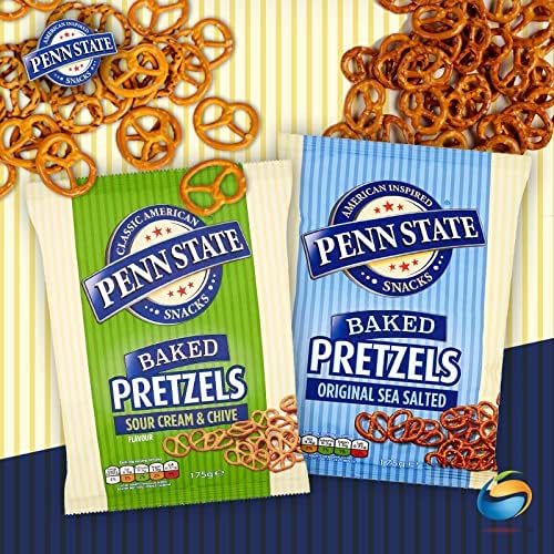 Penn State Pretzels Sour Cream & Chive 6 x 22g