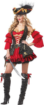 California Costumes Women's Eye Candy - Spanish Pirate Adult