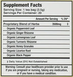 Mate Factor Functional Herbal Blends - Ginger Turmeric with Black Pepper 20 Bag(S)