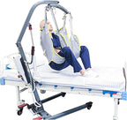 Transfer Nursing Sling Toileting Hoist Sling, Lift Stair Board, Mesh Fabric with Toilet Sling Design with Split Leg, for Elderly, Disabled