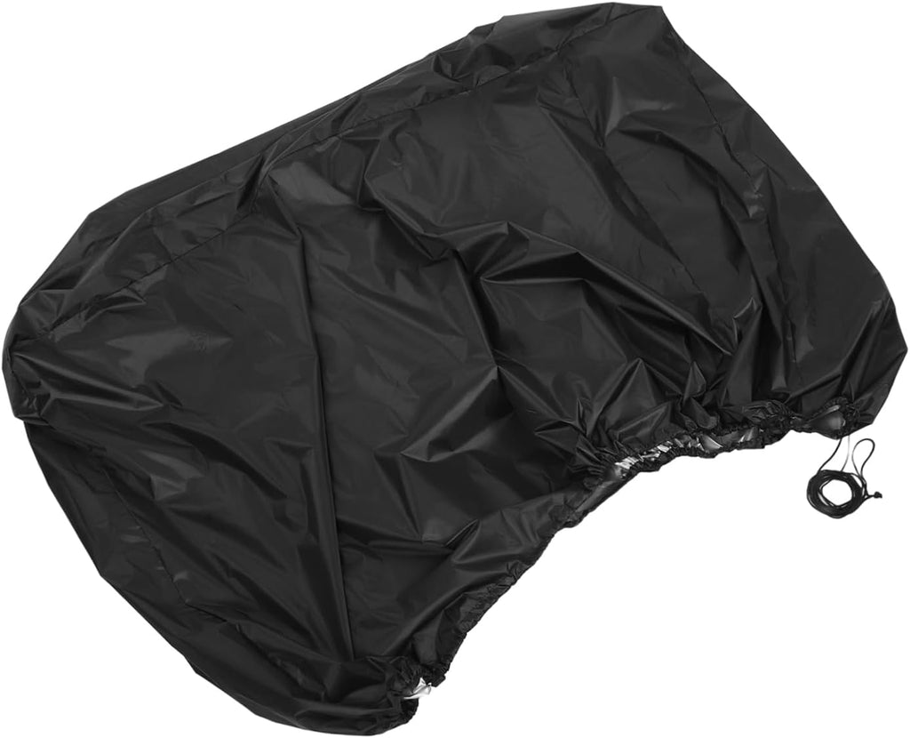 Folding Mobility Scooter Cover Electric Scooter Protective Shelter Oxford Fabric Easy to Install Black