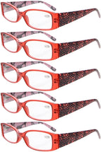 Eyekepper 5 Pairs Reading Glasses for Women Reading Inlcude Reader Sunglasses