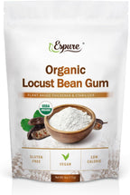 Espure Organic Locust Bean Gum Powder, USDA Certified Organic, Non-GMO, Vegan; 4oz