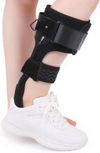 Drop Foot Stabilizer for Men & Women - AFO Foot Drop Brace - Drop Foot Braces for Walking - AFO Brace Walking with Shoe - Ankle Foot Orthosis for Stroke (Right, Medium)