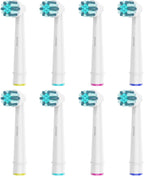 8pcs Kids Replacement Heads Compatible with Braun Oral B Kids Electric Toothbrush, Ultra Soft Bristles