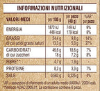 Mulino Bianco | Italian Cookies | Mulino Bianco, Wholemeal ribbons 6 pieces | Mulino Bianco Cookies | 8.46 Ounce Total Weight