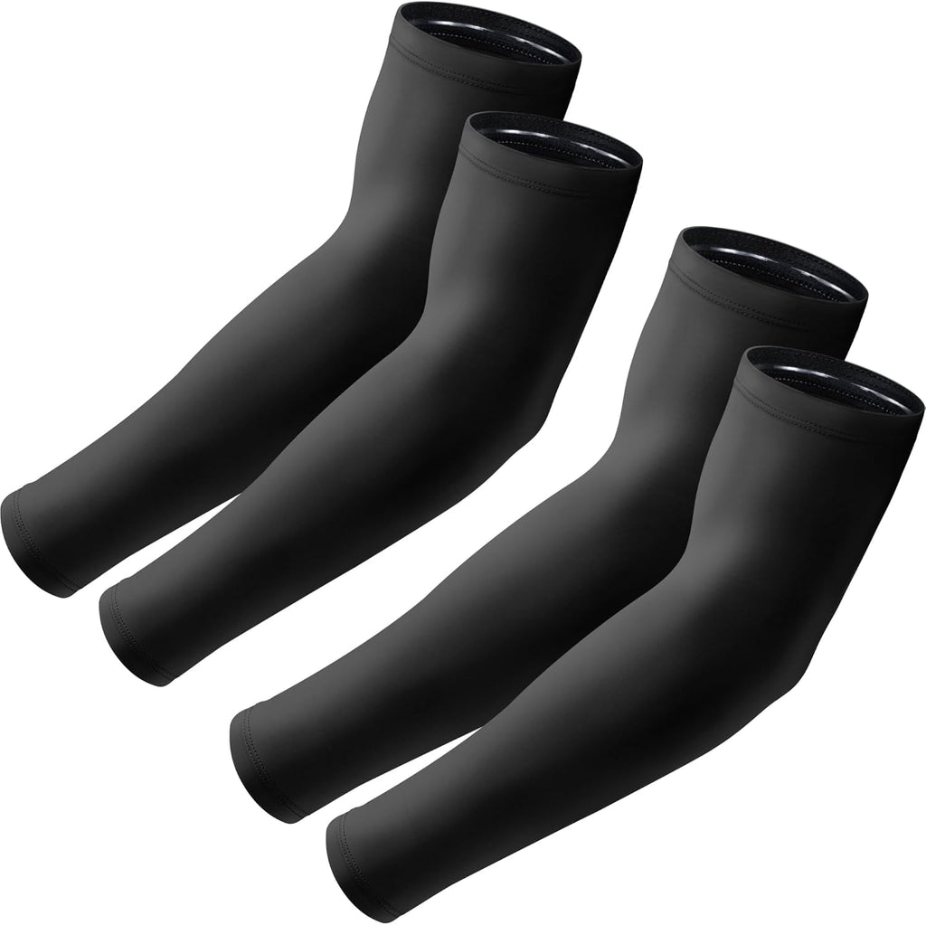 Arm Sleeves, UV Sun Protection Sports Non Slip Compression Cover for Men/Women