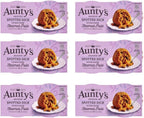Bundle of 6 x 2pack Auntys Spotted Dick Steamed Puddings - 95g ea