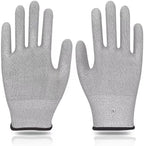 Conductive Gloves Faraday Cage Anti-Radiation RF Shielding Protection for Hands and Wrists Use with Touch Screens, Keyboards 1 pair