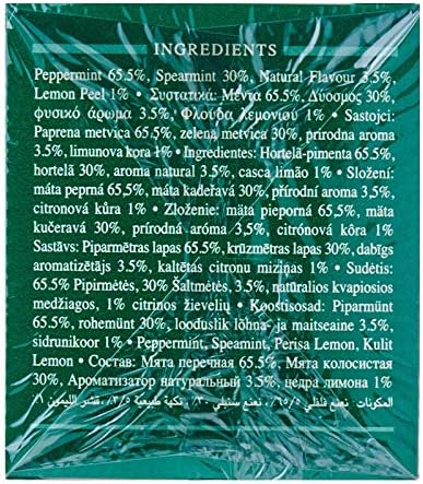 Ahmad Tea - Peppermint & Lemon Tea 20 Bags - 30g