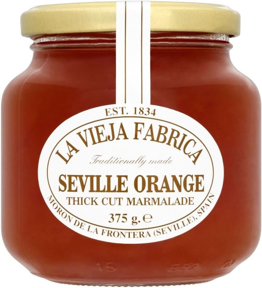 La Vieja Fabrica Seville Orange Thick Cut Marmalade (375g) - Pack of 2