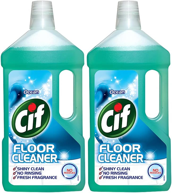 CIF Ocean Multipurpose Floor Cleaner with Shiny Clean & Fresh Fragrance 950ml (Pack of 2)