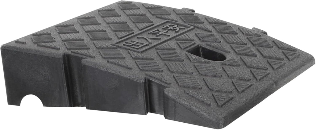 Beaupretty Portable Plastic Slope Ramp Pad for Outdoor Use Lightweight Ramp Mat for Wheelchair Car Scooter Access Weather Resistant Non Slip Surface
