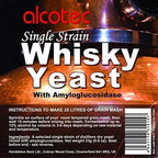 10x Alcotec Single Strain Whisky Yeast Makes 25L Grain Whiskey Mash Homebrew