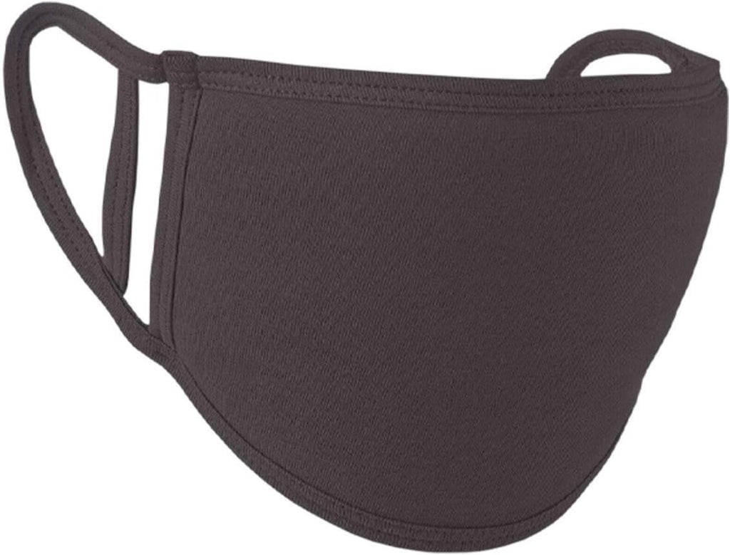 Trimming Shop Kids Face Mask Reusable Washable Face Covering for Children 2 Ply Face Mask, Cotton Face Mask Breathable Safety Mask Protection from Pollution, Grey, 14cm x 10cm, 1pc