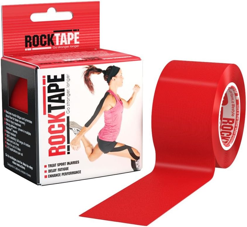 RockTape, Red, 2" x 16.4' (5cmx5m)