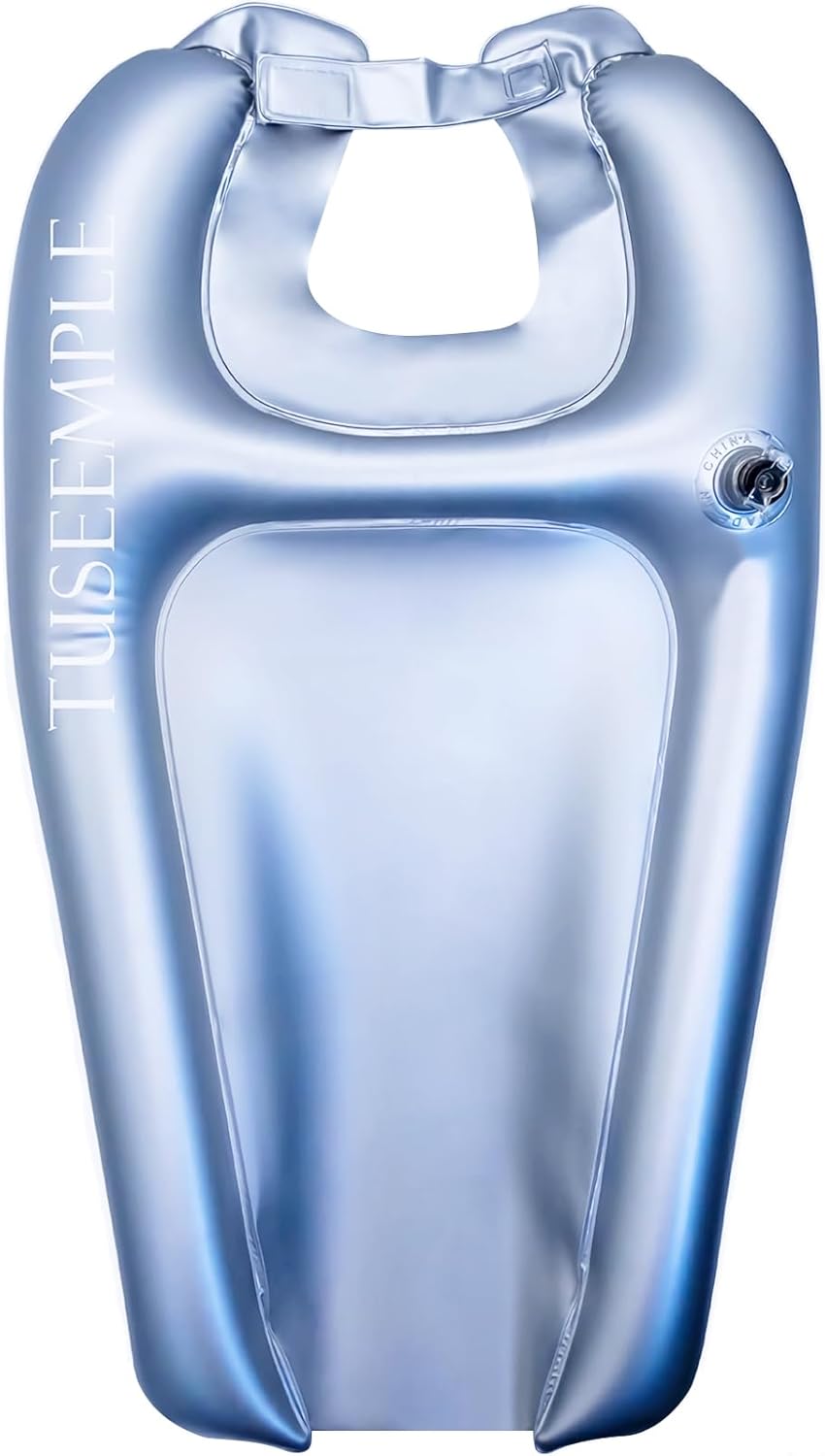 Portable Shampoo Bowl for Home, Portable Hair Washing Station for Sink, Hair Washing Tray for Sink at Home (Silver)