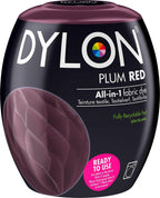 Dylon Washing Machine Fabric Dye Pod for Clothes & Soft Furnishings, 350g – Plum Red