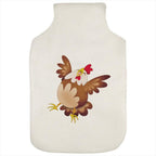 Azeeda 'Happy Chicken' Hot Water Bottle Cover (HW00011526)
