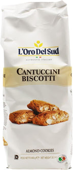 L'Oro del Sud, Traditional Almond Biscotti, Cantuccini d'Abruzzo, 800 G, 7 oz,