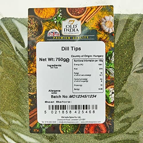 Old India Dill Tips 750 g