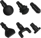 Cosmos 6 Pcs Massage Gun Heads Replaceable Attachment Adapter Deep Tissue Massager Gun Accessories, Assorted Functions for Runner Athletes Muscle Relaxation, Massage Head Connector Dia.18.6-18.8 mm
