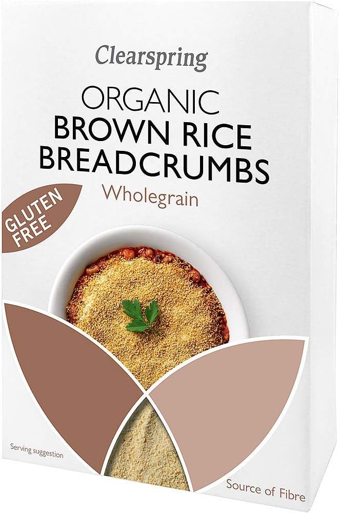 Clearspring - Organic Gluten Free Wholegrain Brown Rice Breadcrumbs - 250g