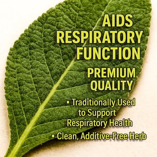 Mullein Leaf | Organically Grown in Oregon | Hand Picked Leaves | Lung and Respiratory Health | Expectorant