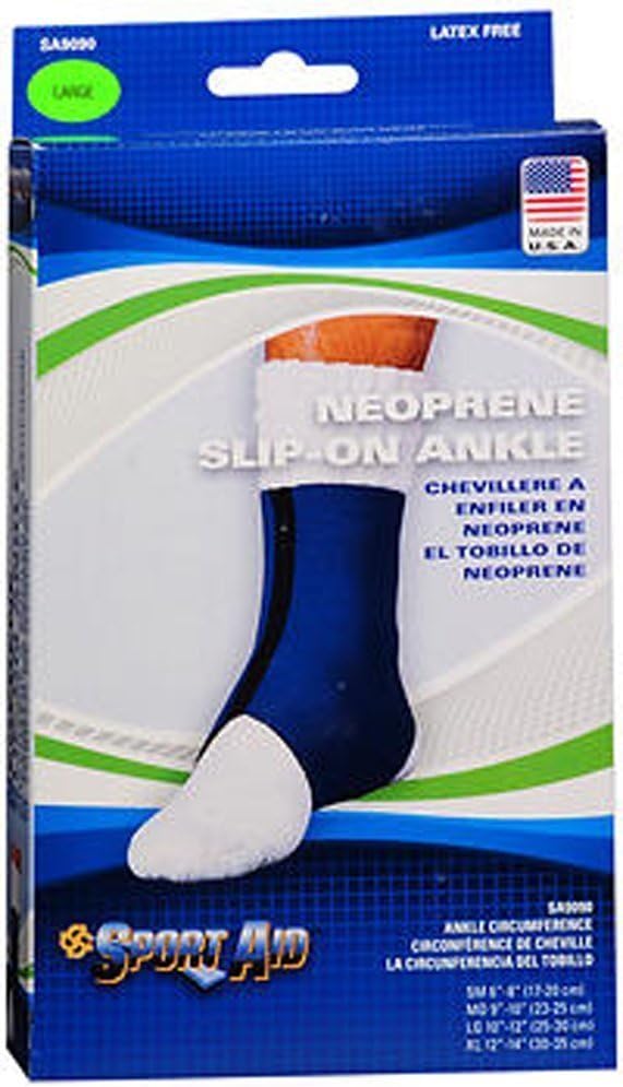Ankle Brace Neoprene Sportaid L