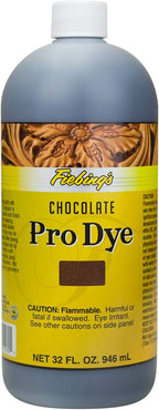 Fiebing's - Pro Dye 32 Oz Chocolate - Professional Oil Dye for Dyeing Leather…