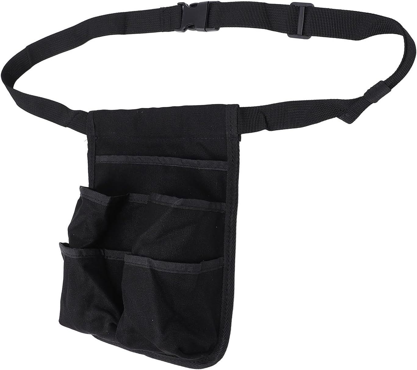 Massage Bottle Holster, Adjustable Belt Waist Bag Multi Pockets for Beauty Professionals, Hospitals, Polyester Material, Convenient for Carrying, Simple Maintenance