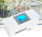 Portable Insulin Refrigerator, Electric Mini Insulin Cooler Box with LCD Touch Screen, 2-25℃ Temperature Control, High/low Temperature Reminder, For Travel Car and Family