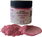 Oh Sweet Art Glossy Luster Dust Edible 7g (0.25oz) Choose your color (Pink)